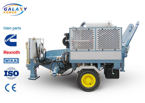 imported Motorlu 220kN Hidrolik Kasnak Havai Hat Sistemi