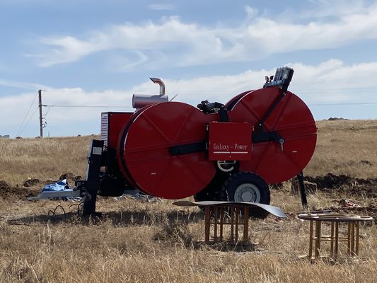 1x90kN Yüksek Kaliteli Kablo Hidrolik İletken Çekici ve Gerdirici, Enerji Hattı Dize Çekimi İçin