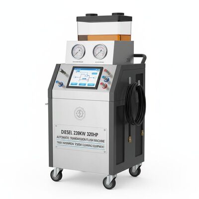 Dizel 239kw320hp Otomatik Şanzıman Akış Makinesi Max Aralıklı Çek 90KN Şanzıman Sistem Temizlik Ekipmanı