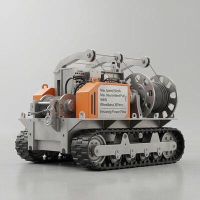 Maksimum Hız 5km/saat İletim Hattı Ekipmanı, Maksimum Aralıklı Çekme 90KN ve Dingil Mesafesi 397mm ile Güç Akışını Sağlar