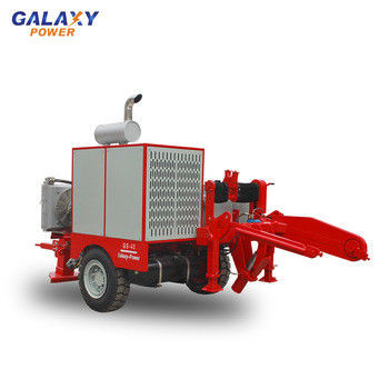 7 Yivli imported Diesel Max 4Ton İletim Hattı Tel Çekme Ekipmanı