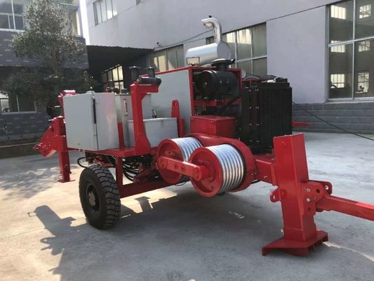 Dizel 330KV İletim Hattı Ekipmanları GL2x50 10T Havai Hat Çekme Ekipmanları