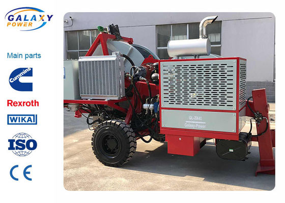 Havai Enerji Nakil Hatları İçin Dayanıklı imported Motor Hidrolik Gergi Ekipmanları