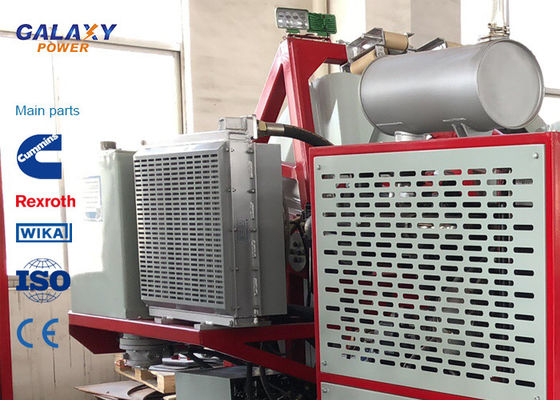 GL2x40 Elektrikli Tel Çekme Ekipmanları imported Motorlu Hidrolik Gerdirici