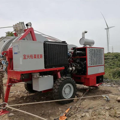 SA-ZY-30KN Ayarlanabilir Hidrolik Çekici Gergi 500KV İletim Hattı Dize Çekimi İçin