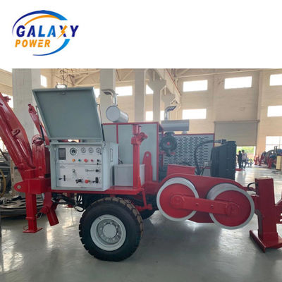 Hidrolik Çekici Gergici Havadaki Hızlı Çekim Araçları Maksimum Çekim 2x50KN 1x100KN