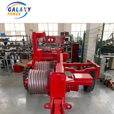 Işınlama hattı çekicisi yoğunlaştırıcı ekipmanları hava güç hatları için Alman Rexroth işletim kolu ve 55 mm'lik maksimum iletken çapı