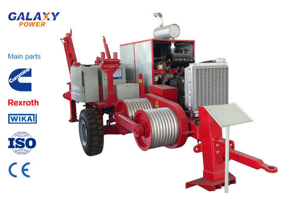 90kN Motor En İyi Kalite Çekme Ekipmanı Hidrolik Çektirme Dizel 118kw 158hp