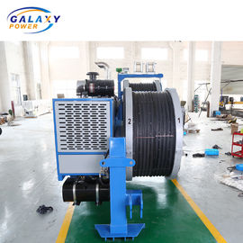 Aralıklı 2x70KN Elektrikli 24V İletim Hattı Tel Çekme Ekipmanı