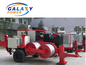 Max 180KN 10 Yivli 24V Elektrik İletim Hattı Tel Çekme Ekipmanı