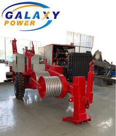 Max 22Ton Hidrolik Kablo Çektirme İletim Hattı Çekme Ekipmanı