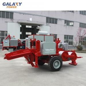 118kw İletim Çekme Ekipmanını Çeken 9T Hidrolik Kablo