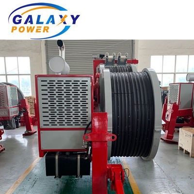 2x40 Hidrolik Gergi Dizel Motor Şanzıman Tel Çekme Ekipmanı
