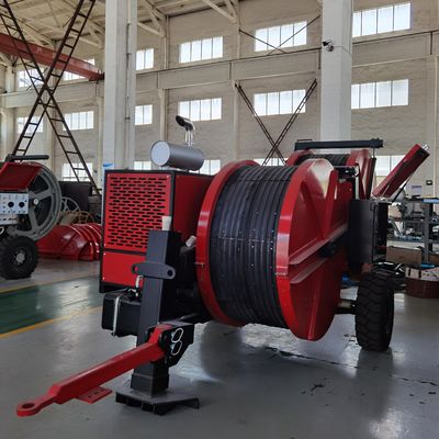 77kW (103hp) Motor 2x40kN Hidrolik Gergi İletim Hattı Ekipmanları