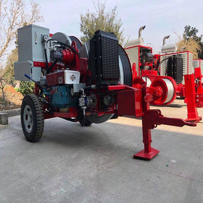 GL1X30 Diesel Max 3T Hidrolik Gergi Güç Hattı Tel Çekme Ekipmanı