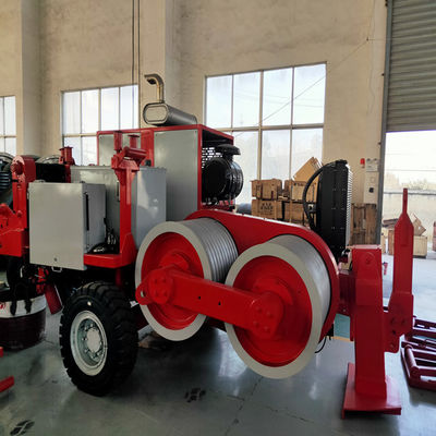 Üstten Güç Hatları İçin Maksimum Aralıklı 18Ton Kablo Çekme Ekipmanı