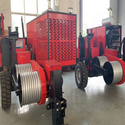 Çekme Tepegöz Hattı 15Ton Dizel Hidrolik Kablo Çektirme Makinesi