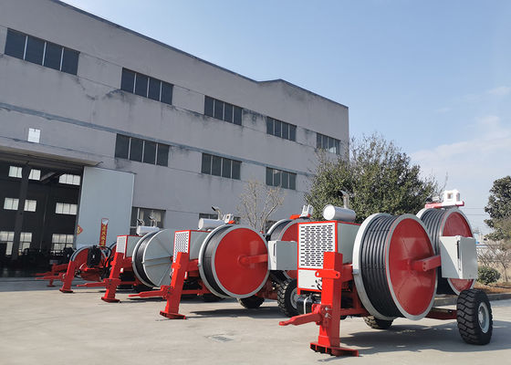 OPGW Üstten İletim 16hp İletken Gerdirici Çektirme