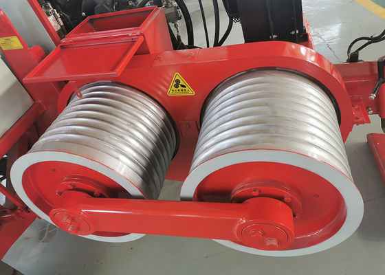 750mm 180kN Elektrik Kablo Çekme Vinç Makinesi, 325hp Motorlu
