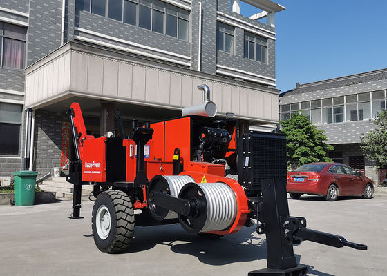 OPGW ADSS için 90KN 540mm Bull Wheel Hidrolik Kablo Çektirmesi