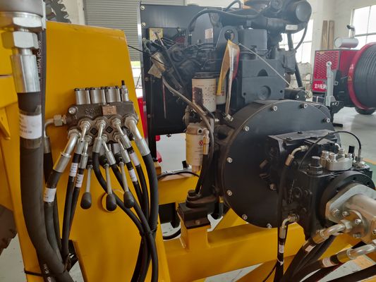 Üstten Güç Hatları Kanal Numarası 2x12 İçin Tel Çekme Ekipman