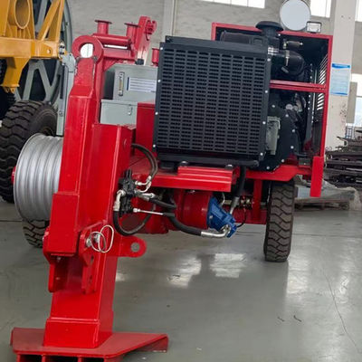 İletim Güç Hattı SA-QY60 60KN Kablo Çektirme Çekme Ekipmanı