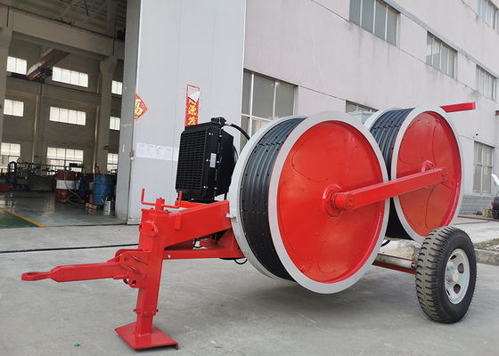 Su Soğutma 500kV 40kN Hidrolik Gergi Havai Hat Çekme Ekipmanı