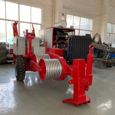 SA-QY90KN 220KV OPGW ADSS Hidrolik Kablo Çektirme Çekme Ekipmanı