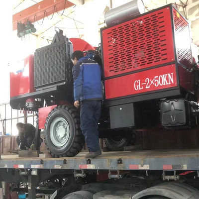 10T Otomatik Frenli Dizel Gergi Havai Hat Tel Çekme Ekipmanı