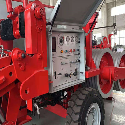 16Ton Bull-Wheel 10 Yivli Hidrolik Çektirme Üstten Çekme Ekipmanı