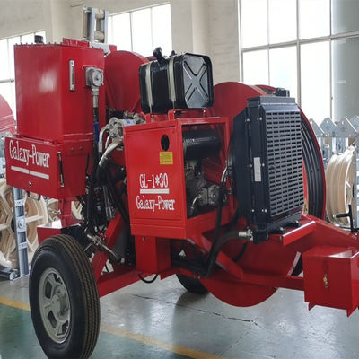 Çekme Kablosu Tek İletkenli Toprak Teli Gergi Çekme Makinesi