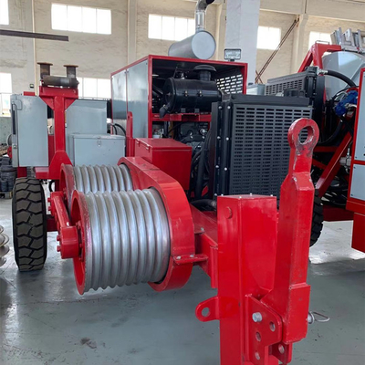 118KW(158hp) Max Çekme Kuvveti 9Ton İletim Hattı Çekme Ekipmanı