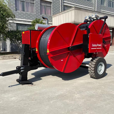 Çift İletkenli 8 Tonluk Hidrolik Kablo Gerdirici Dizel Cummins Motor