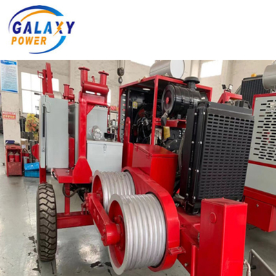 Dizel 77kw 103hp 400mm Bull 4Ton İletim Hattı Çekme Ekipmanı