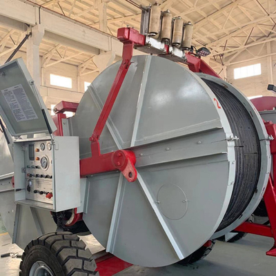 8 Ton Tel Çekme Başüstü Ekipmanları Çift İletkenli Çektirme Gergisi
